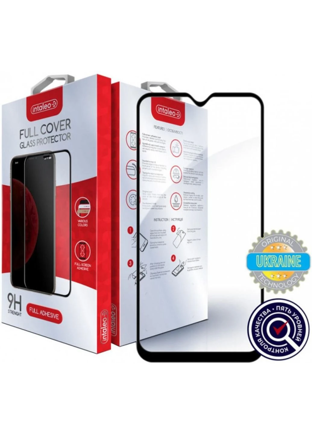 Стекло защитное Samsung A10s (1283126496097) Intaleo (249599136)