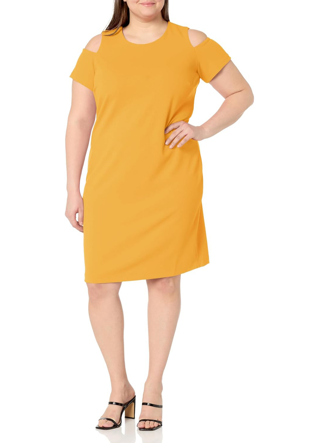 Жовтий кежуал сукня Tommy Hilfiger однотонна