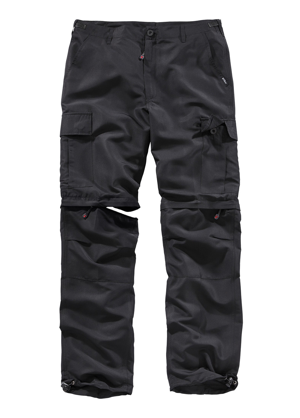 Черные кэжуал демисезонные со средней талией брюки Surplus