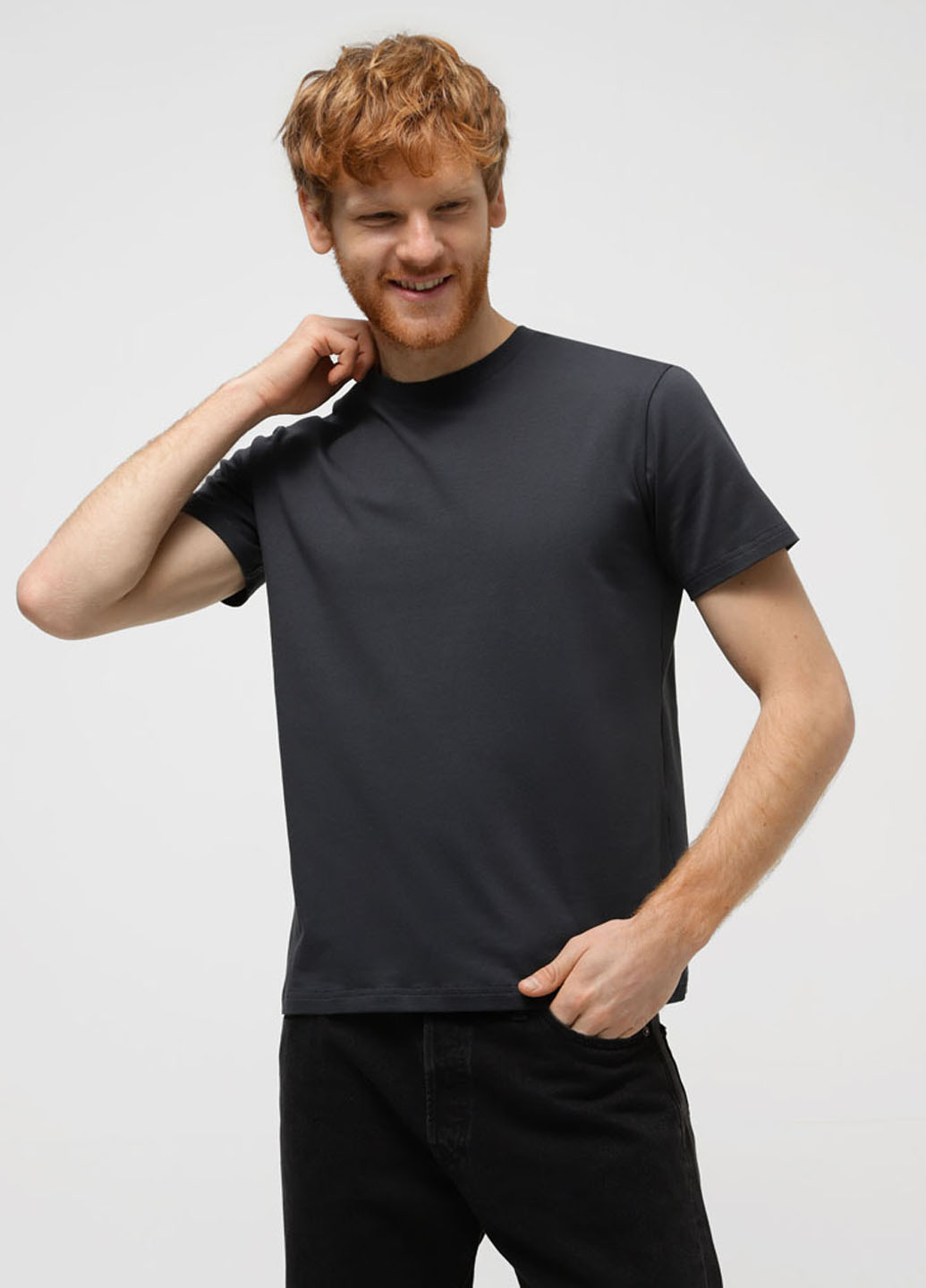 Темно-сіра футболка Promin