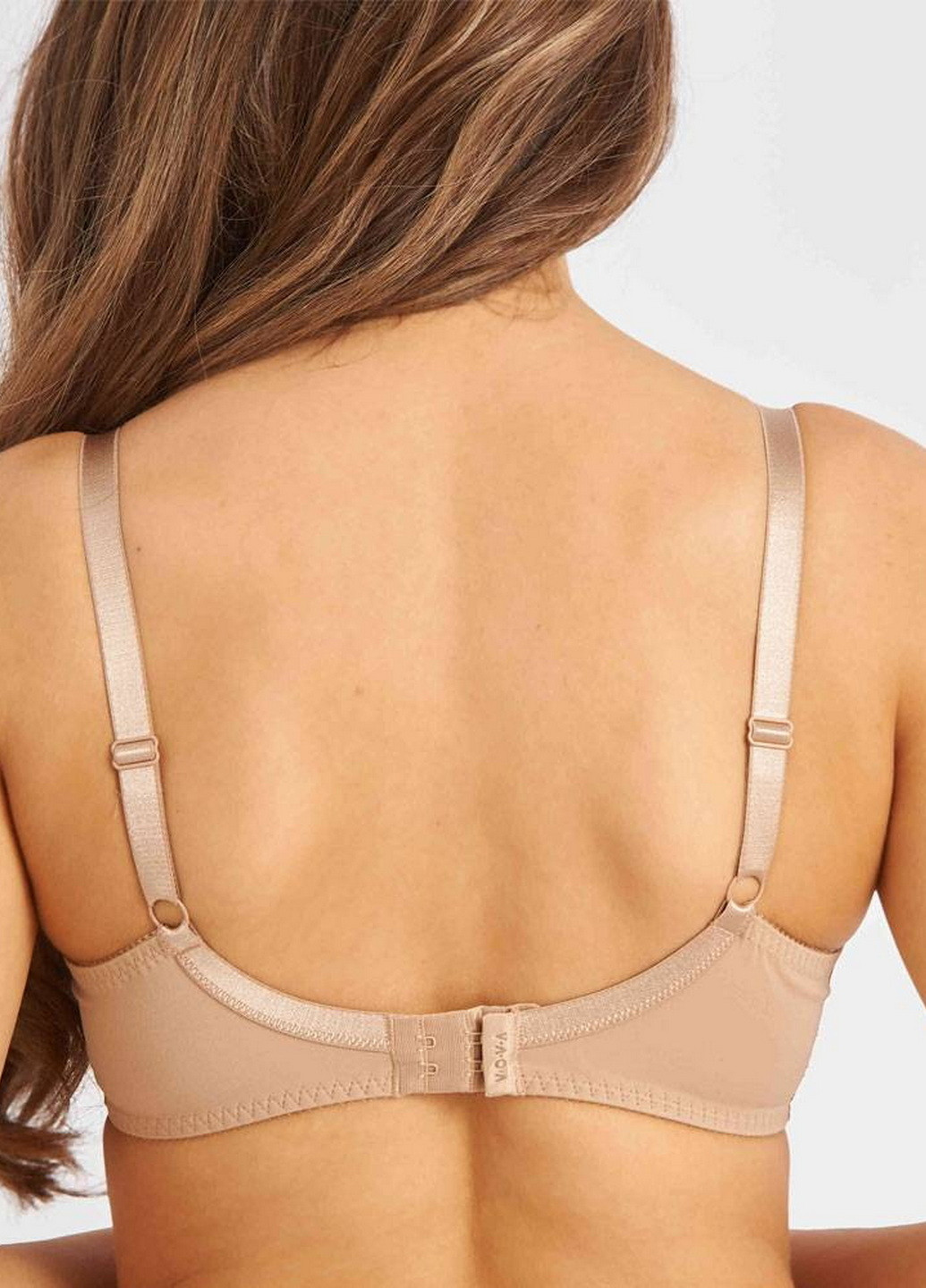 Темно-бежевий бюстгальтер V.O.V.A. з кісточками