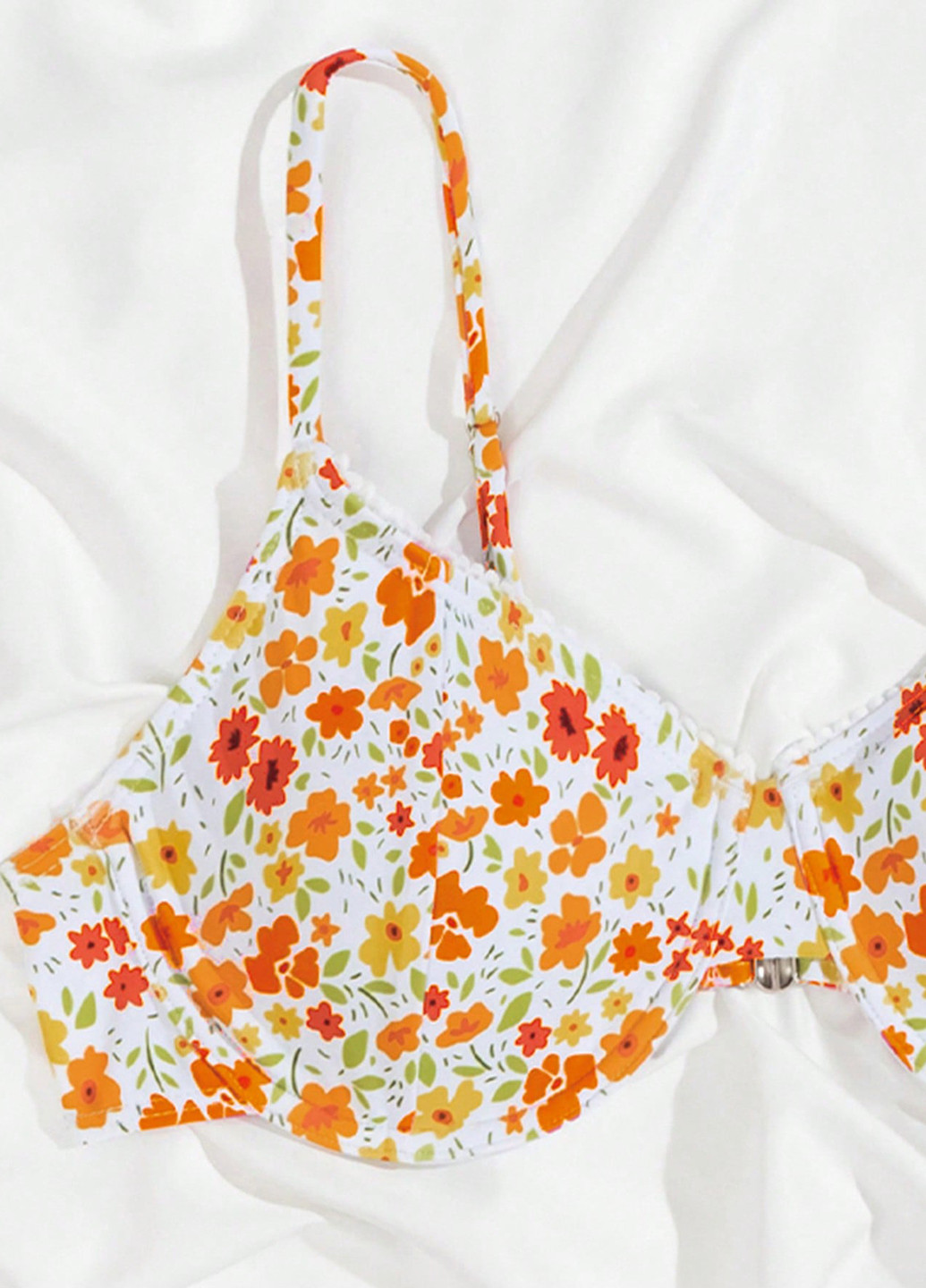 Комбінований літній купальник (бюстгалтер, трусики) роздільний SHEIN