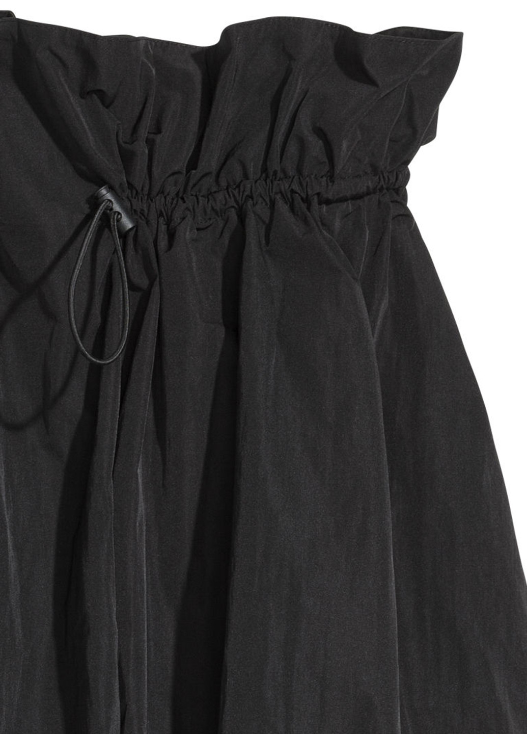 Черная кэжуал юбка H&M баллон