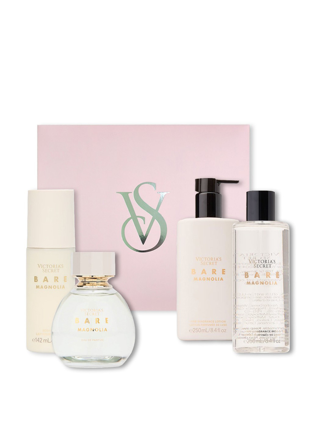 Подарунковий набір Bare Magnolia (4 пр.) Victoria's Secret (369667482)
