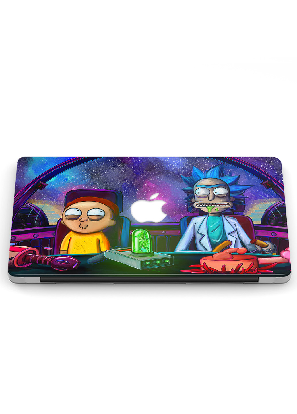 Чехол пластиковый для Apple MacBook Pro Retina 13 A1502 / А1425 Рик и Морти (Rick and Morty) (6352-1716) MobiPrint (218539518)