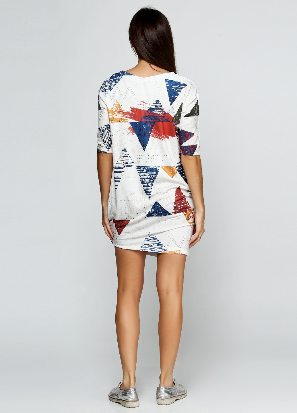 Бежевое кэжуал платье Mivite