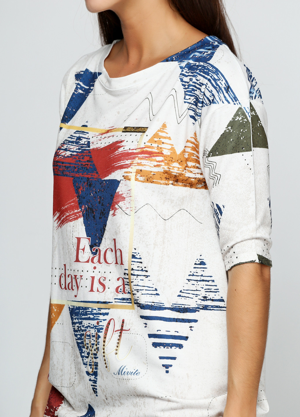 Бежевое кэжуал платье Mivite