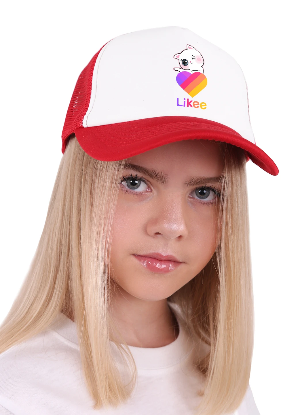 Кепка Тракер дитяча Лайк Котик (Likee Cat) (33404-1595) MobiPrint (220824467)