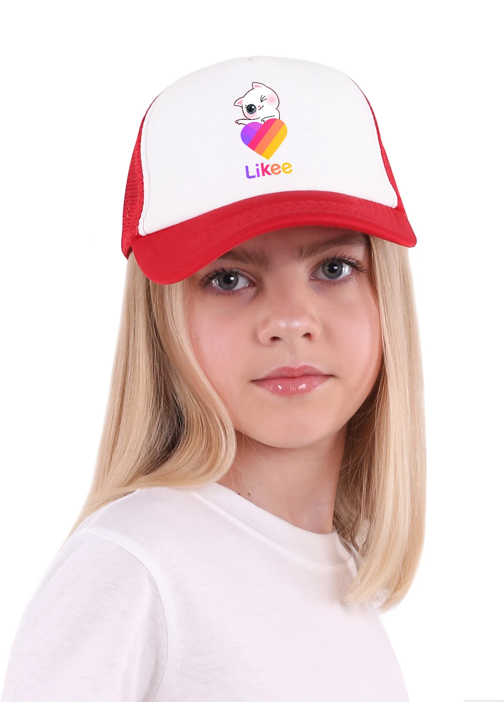 Кепка Тракер дитяча Лайк Котик (Likee Cat) (33404-1595) MobiPrint (220824467)