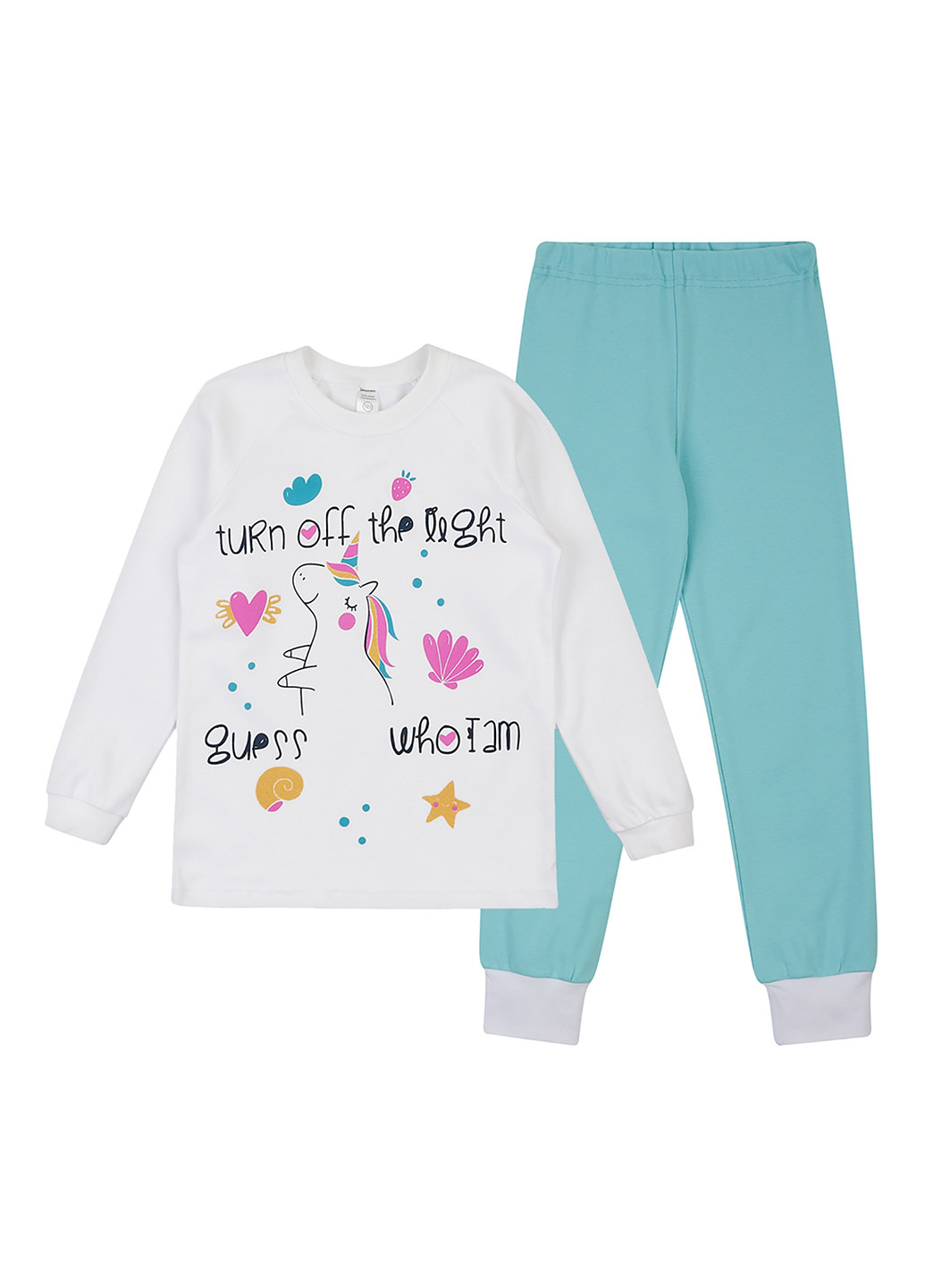 Комбинированная всесезон пижама (лонгслив, брюки) лонгслив + брюки Garnamama