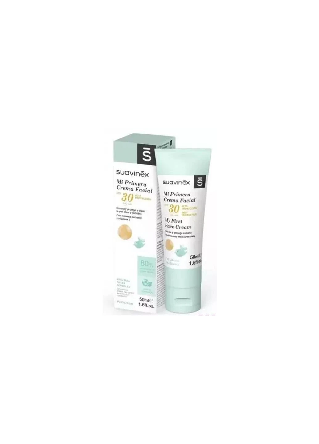 Дитячий крем для обличчя SPF 30, 50 мл (307077) Suavinex (254068764)
