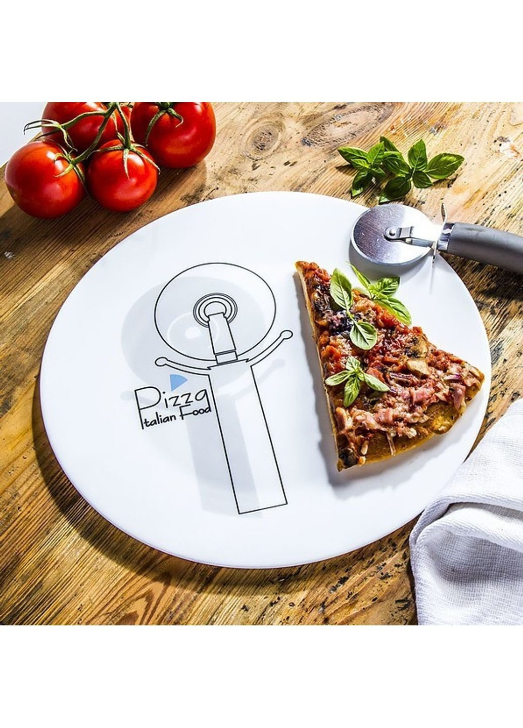 Блюдо для пиццы Pizza Cutter 419320-F-77321757 33 см Bormioli Rocco (253631092)