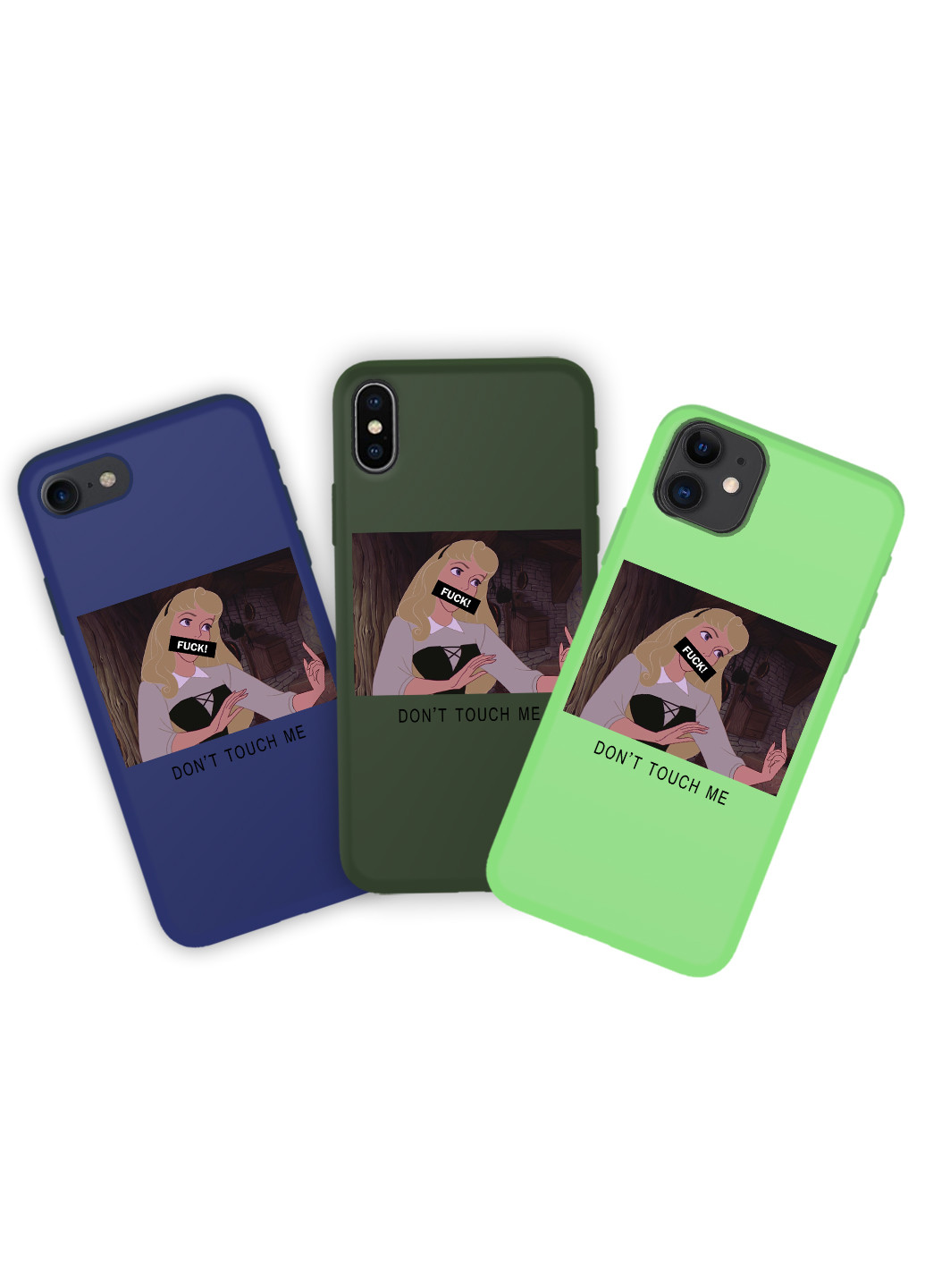 Чехол силиконовый Apple Iphone 8 plus Спящая красавица Дисней (Sleeping Beauty Disney) (6154-1431) MobiPrint (219774766)