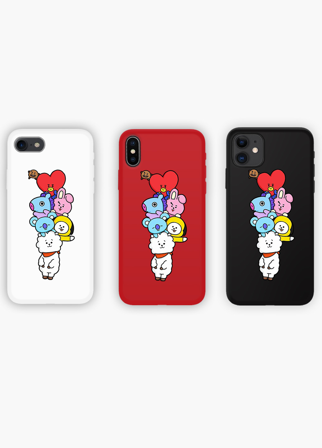 Чохол силіконовий Apple Iphone Xr БТС (BTS) (8225-1064) MobiPrint (219347761)