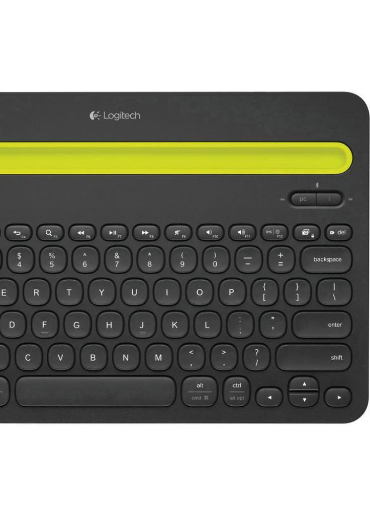 Клавіатура Bluetooth Multi-Device Keyboard K480 Black (920-006368) Logitech (208684060)