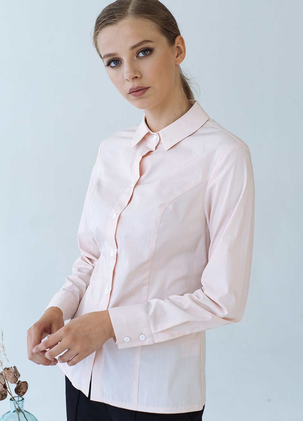 Світло-рожева блуза Vovk