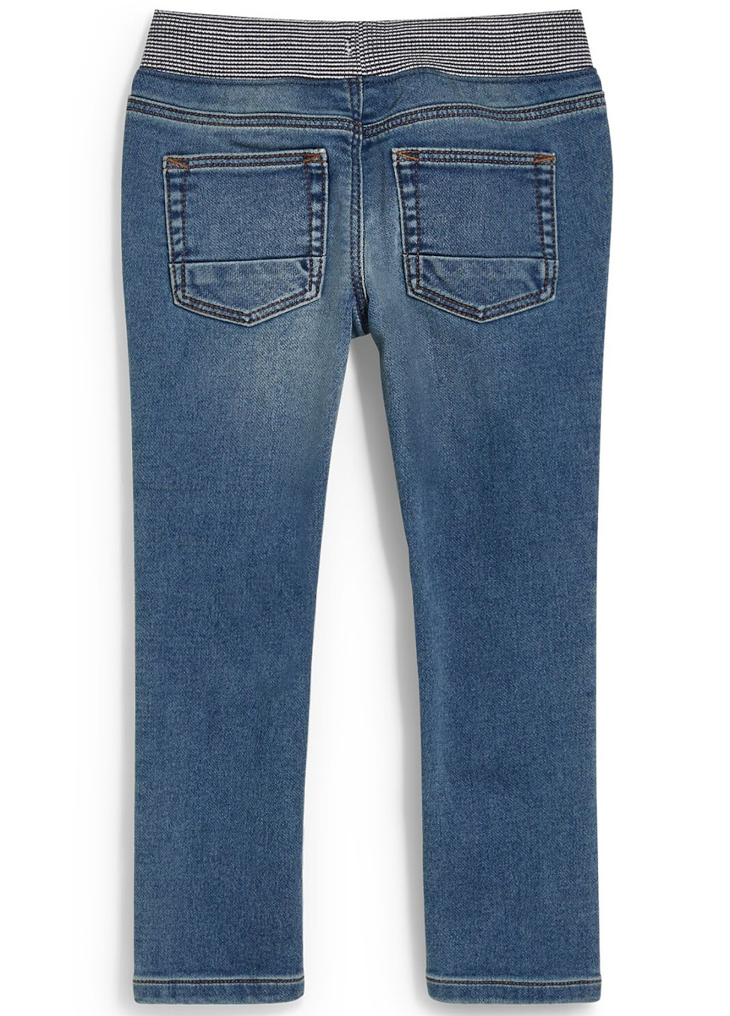 Синие демисезонные слим джинсы C&A