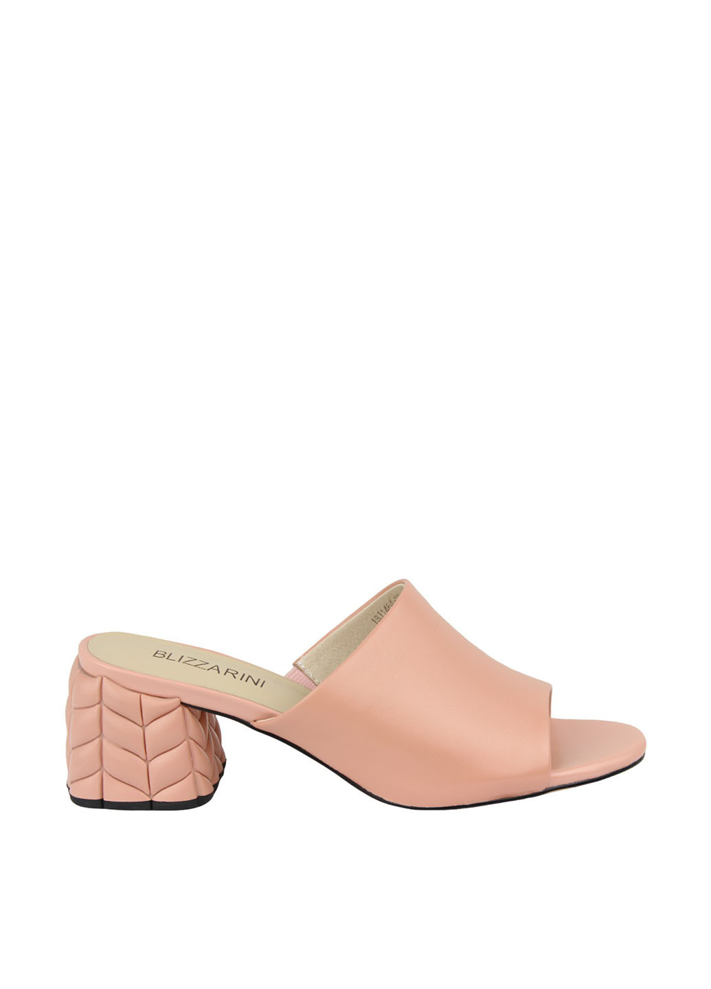 Пудровые шлепанцы Blizzarini