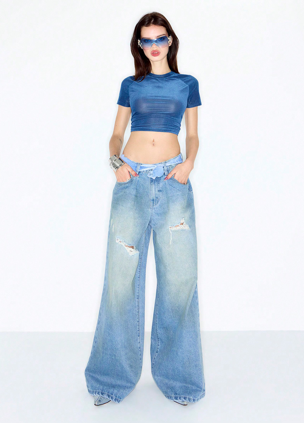 Джинсы SHEIN - (342067977)