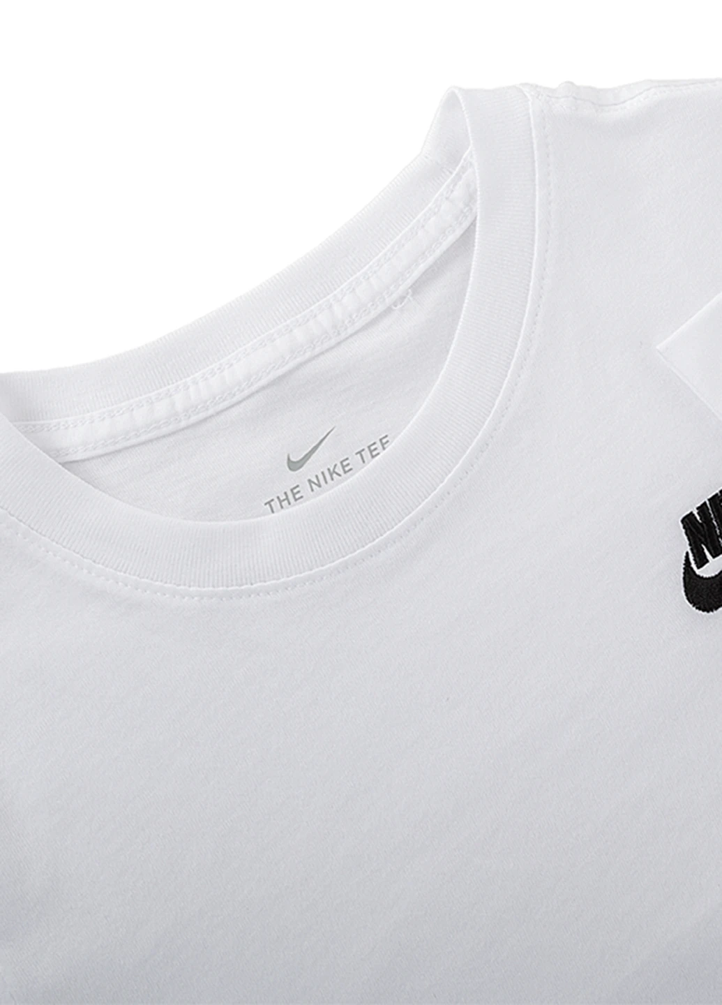 Белая демисезонная футболка Nike Nike K NSW TEE EMB FUTURA