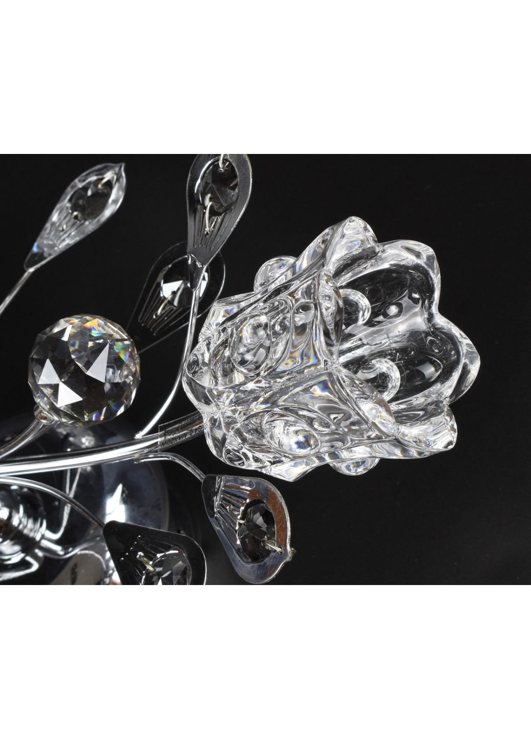 Бра настінна 8336/3-ch Хром 25х35х16 см. Sunnysky (253543459)