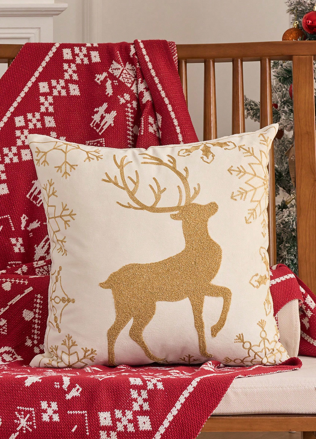 Наволочка, 45х45 см SHEIN (342068025)