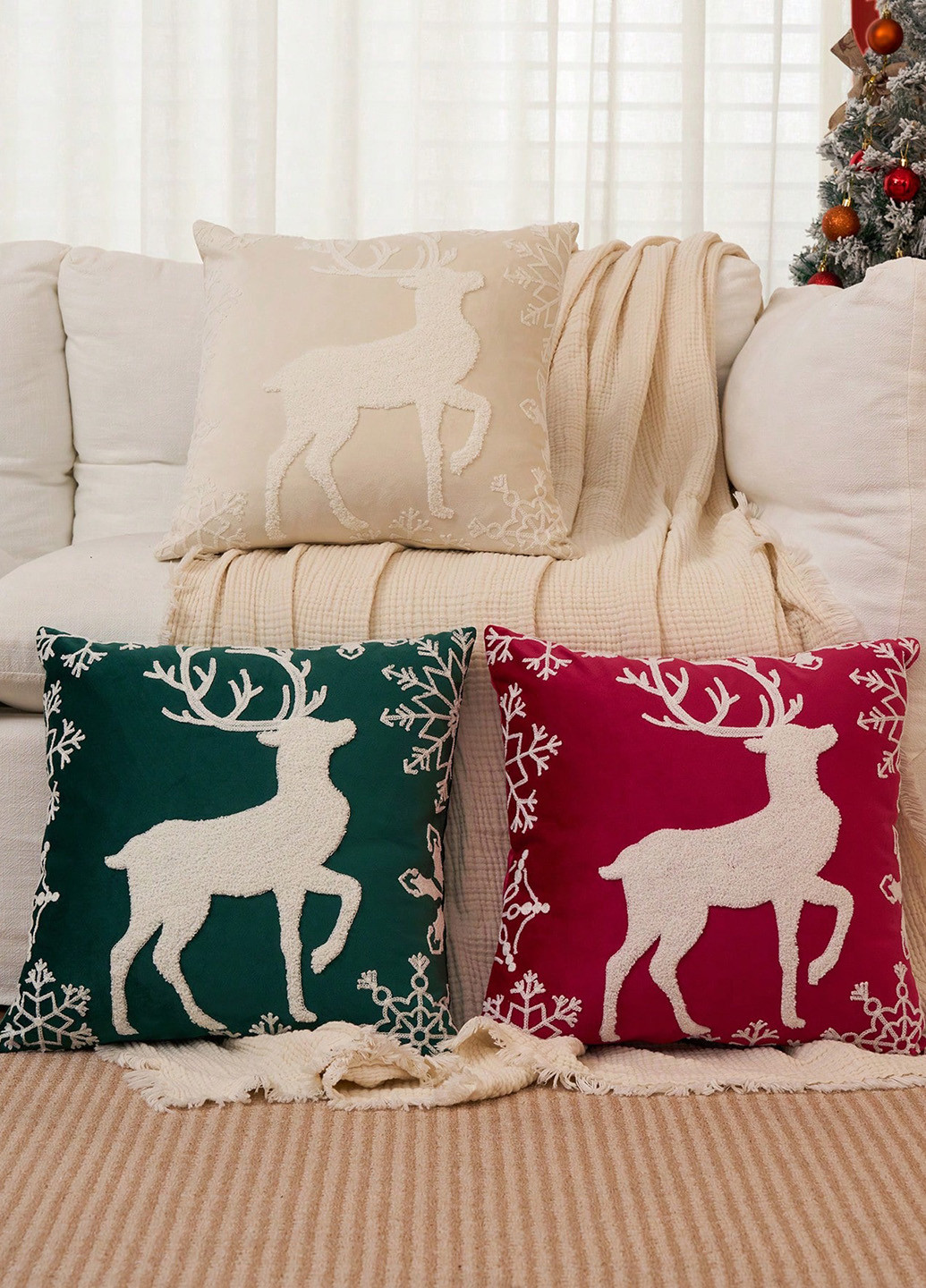 Наволочка, 45х45 см SHEIN (342068025)