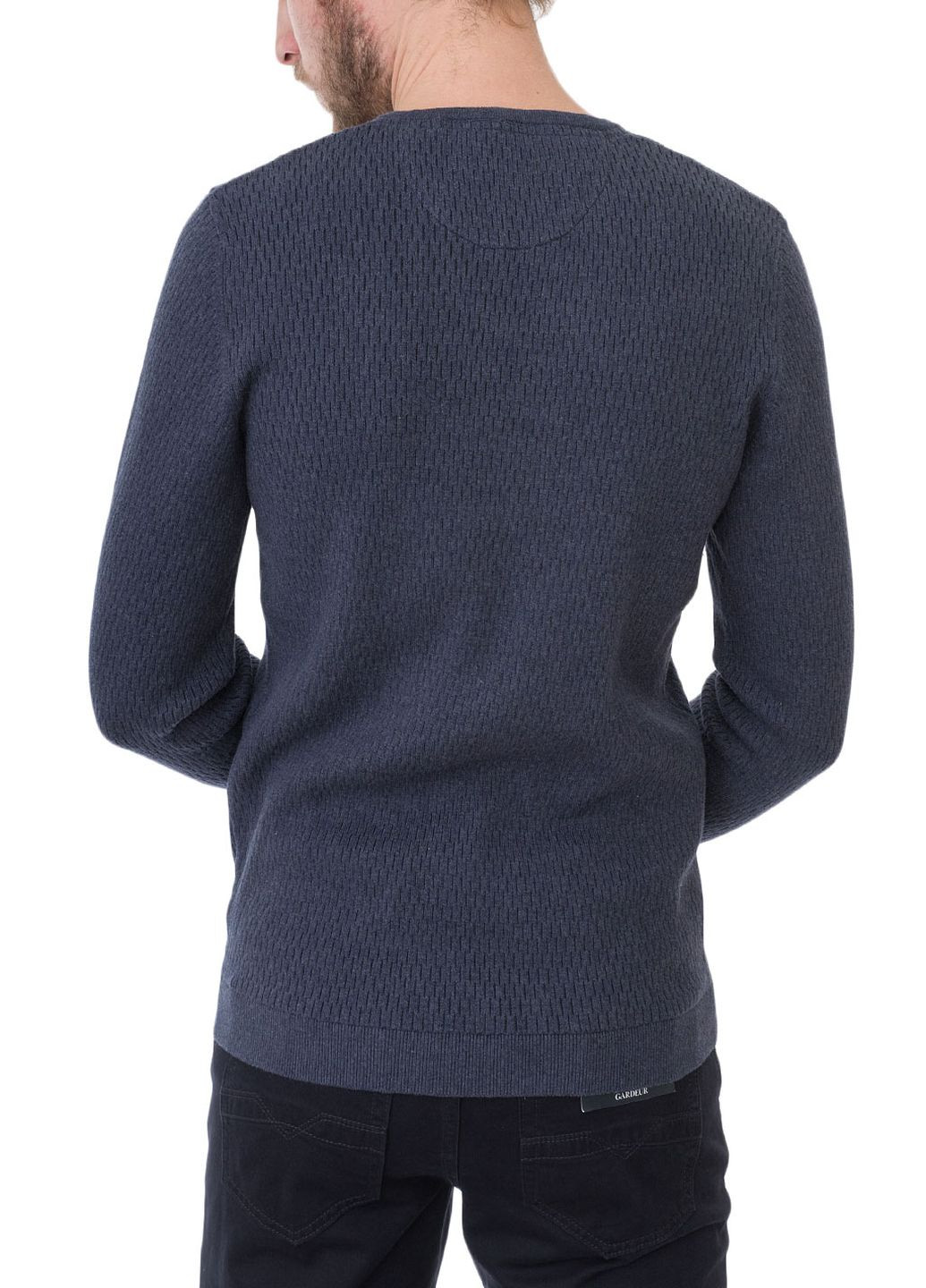 Синий демисезонный пуловер Ragman