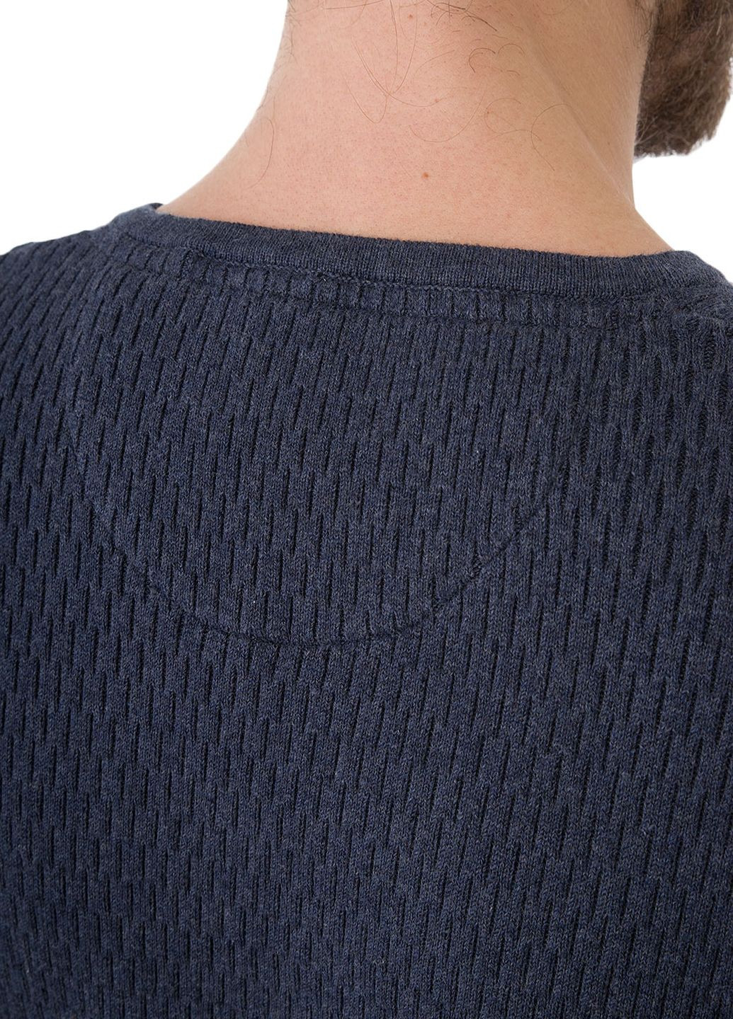 Синий демисезонный пуловер Ragman