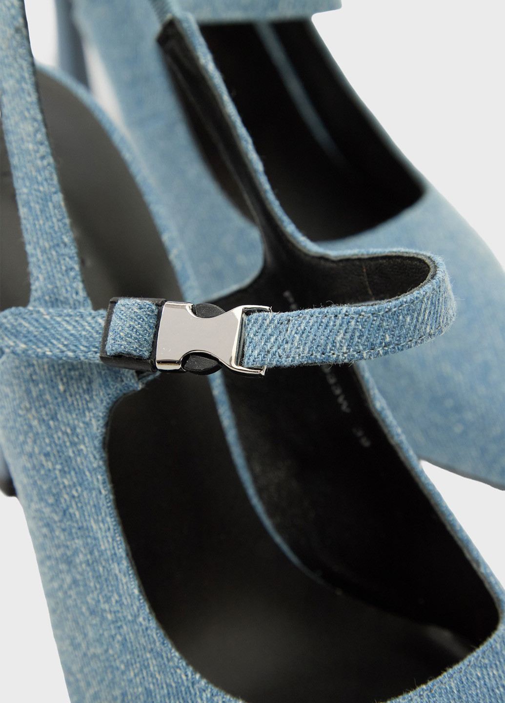 PRPY Туфли слингбеки темно-голубой з текстиль, китай — лето (334684286)