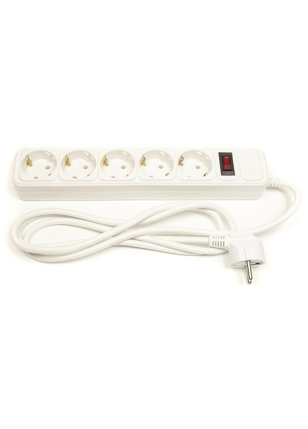 Сетевой фильтр питания 1.8 м, 5 розетoк, евростандарт (JY-1056/1.8) (PPSA10M18S5) PowerPlant (251409506)