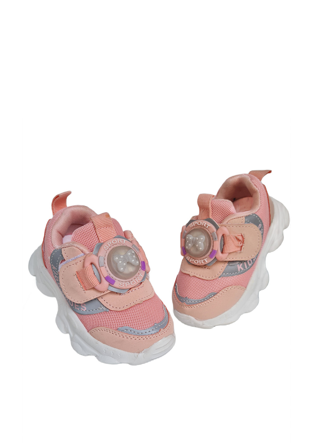 Персиковые демисезонные кроссовки MXM