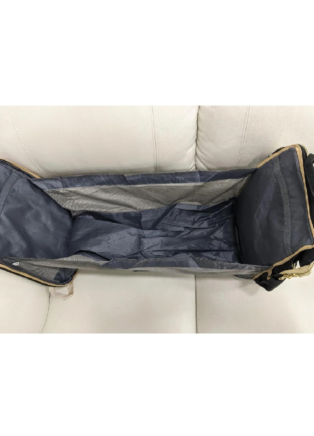 Водонепронецаемый рюкзак для мам с переноской для детей 35х40 см (4512457536-Т) Черный Francesco Marconi (251374555)