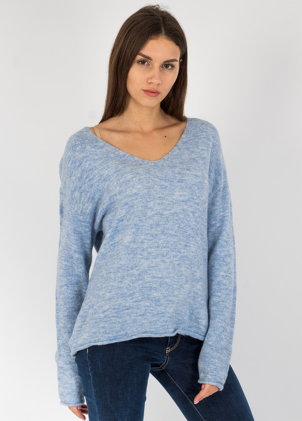 Голубой демисезонный пуловер пуловер H&M
