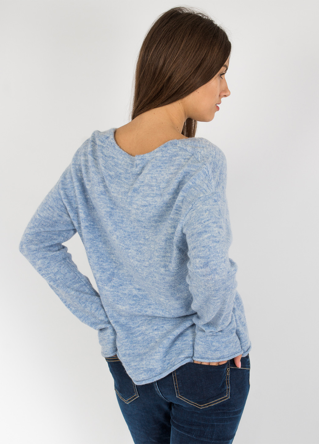 Блакитний демісезонний пуловер пуловер H&M