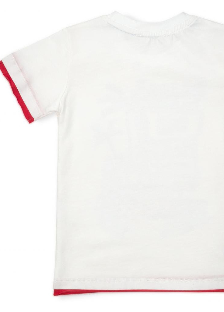 Блакитний літній костюм десткий "retro" (14391-116b-cream) Breeze