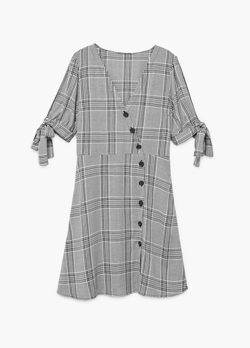 Черное кэжуал платье Mango однотонное