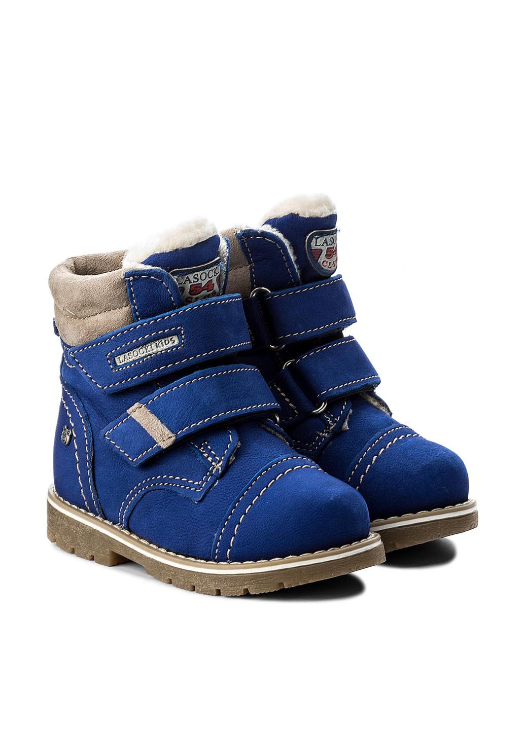 Синие кэжуал зимние чоботи ci12-keeky-33 Lasocki Kids