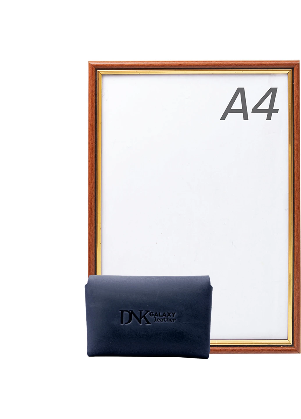 Мужская кожаная визитница 10х6,5х1,5 см DNK Leather (255709453)