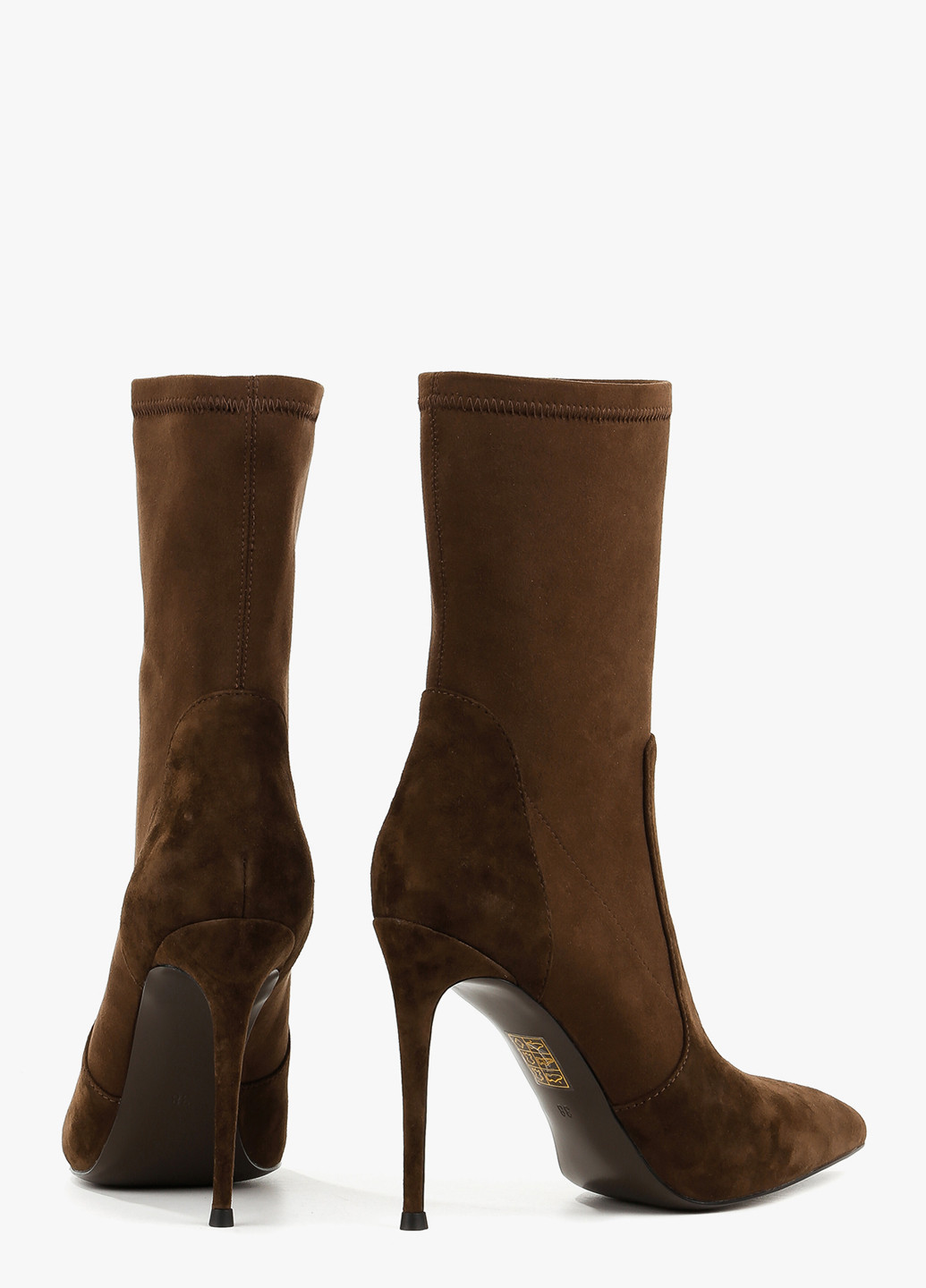 Осенние ботинки Le'BERDES без декора из натуральной замши