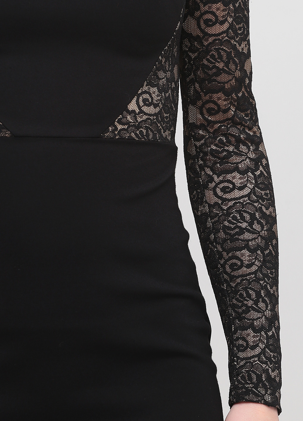 Черное коктейльное платье платье-водолазка Isabel Garcia однотонное