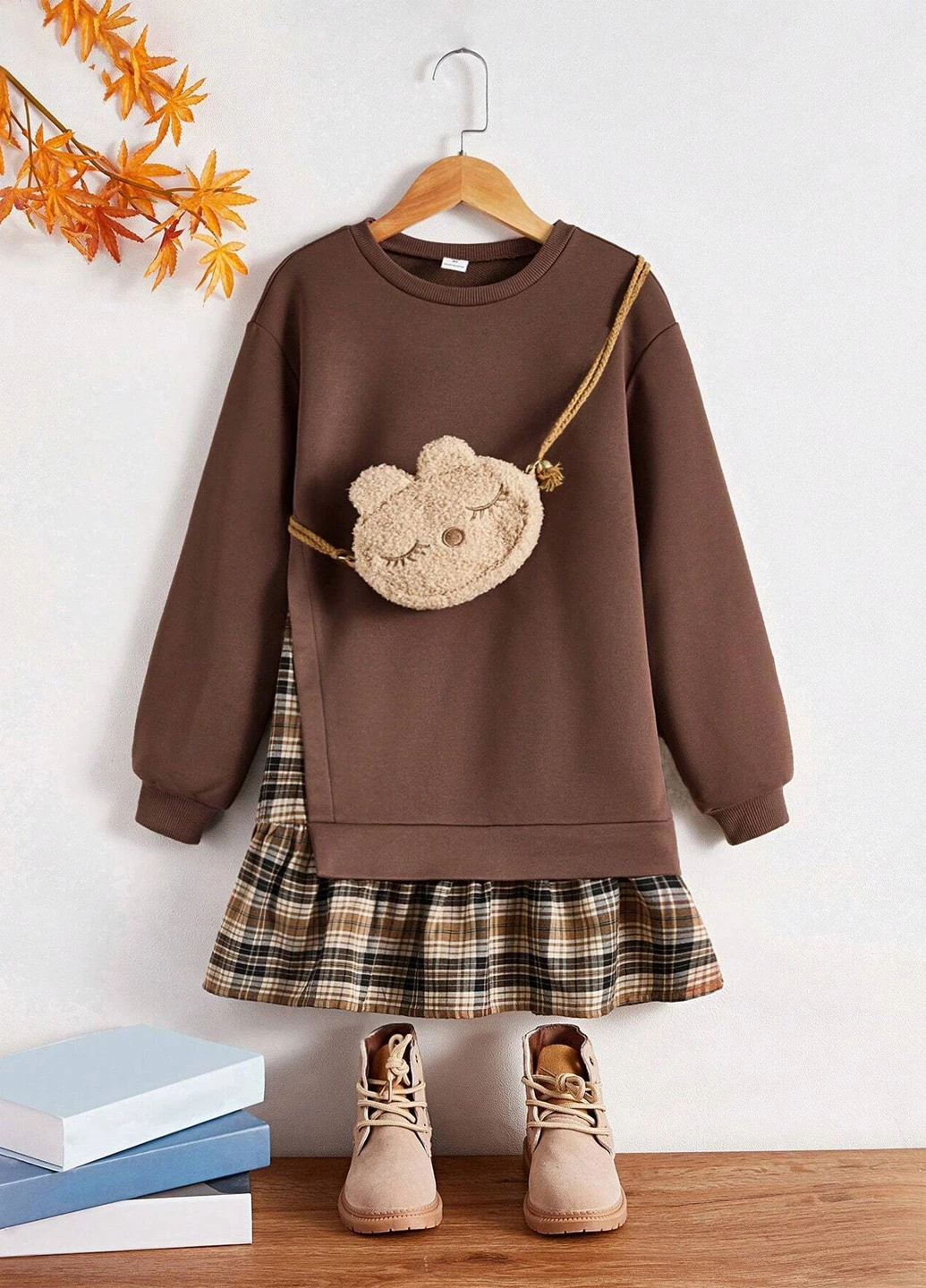 Комбінована сукня SHEIN (314477187)