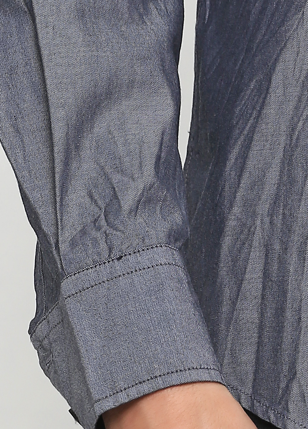 Серая кэжуал рубашка в полоску Antony Morato с длинным рукавом