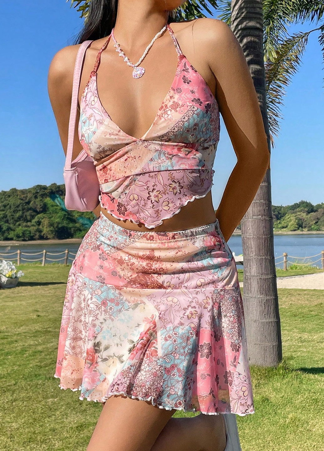 Костюм (топ, спідниця) SHEIN (325815102)