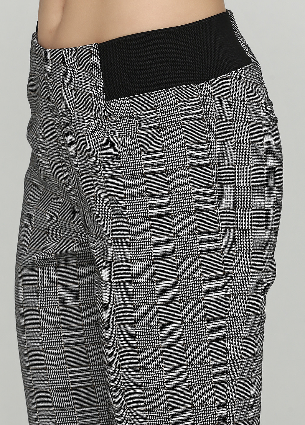 Серые кэжуал демисезонные зауженные брюки BRANDTEX CLASSIC