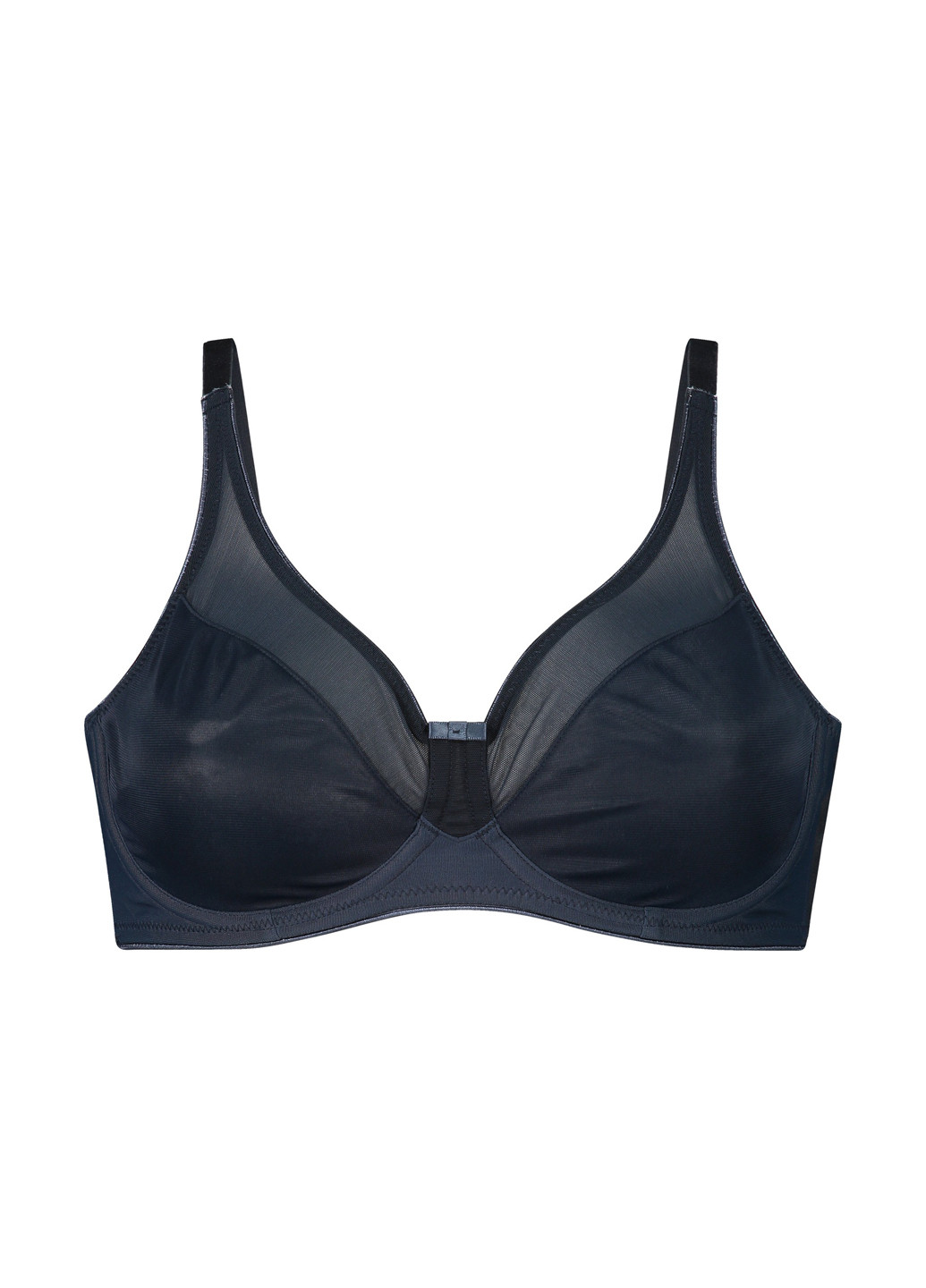 Тёмно-синий минимайзер бюстгальтер Hunkemoller с косточками полиэстер