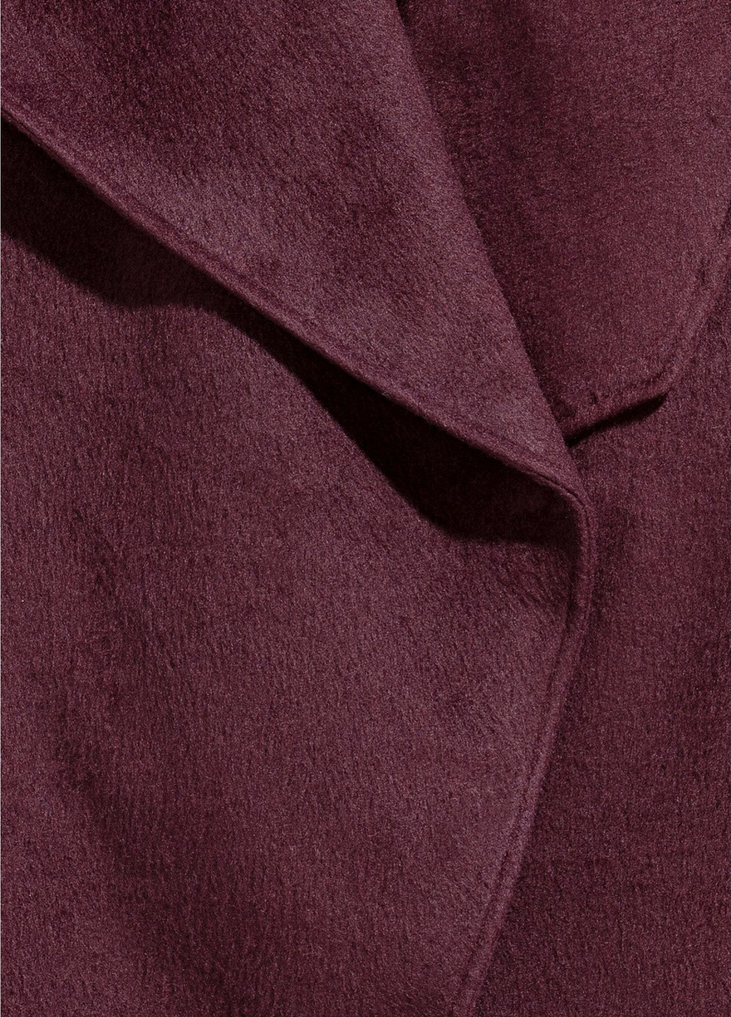 Темно-бордовое демисезонное Пальто H&M