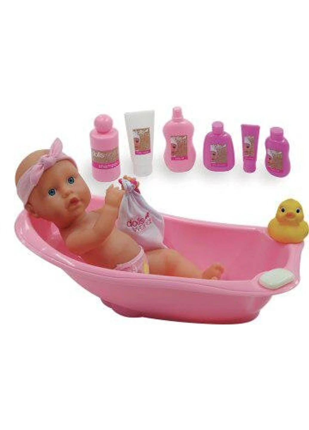 Ігровий набір Лялька з набором для купання (8855G) Dolls World (255665331)