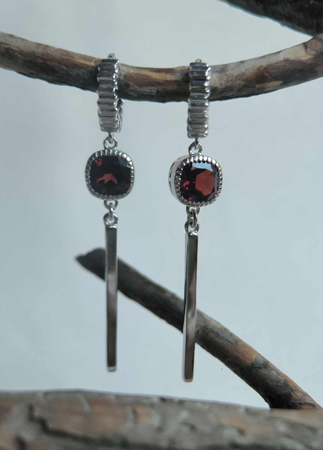 Серьги Silver Flame (369649259)