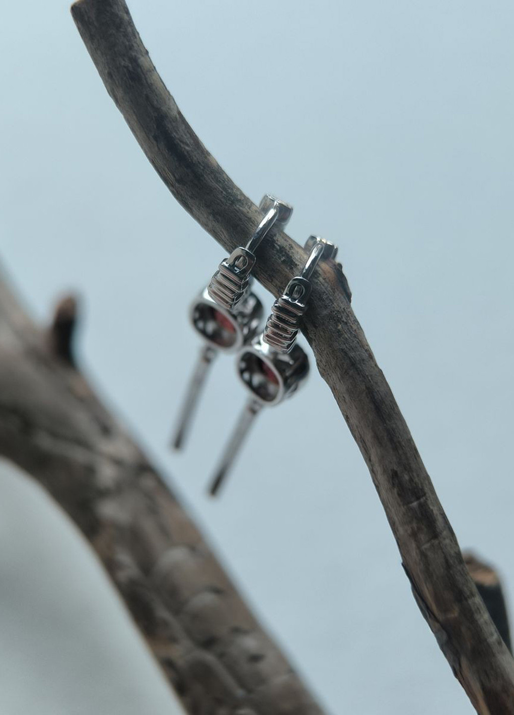 Серьги Silver Flame (369649259)